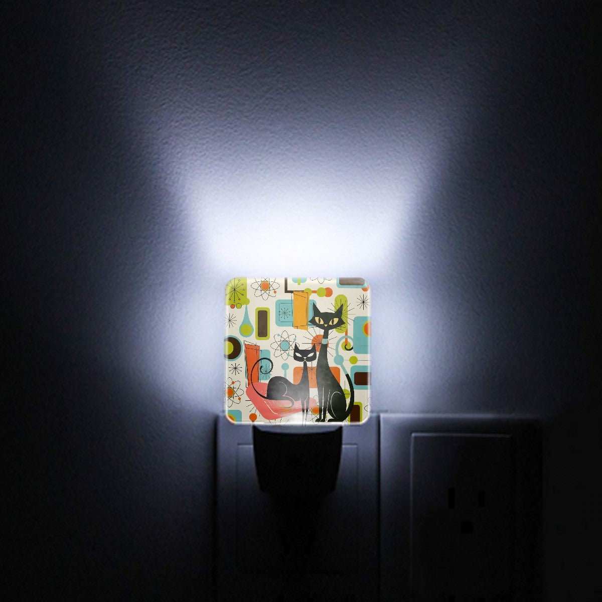 Kate McEnroe New York Sputnik Atomic Kitschy Cat Mid Century Modern Retro 50s Starburst Night LightsNight Lightseq9deuQLKi