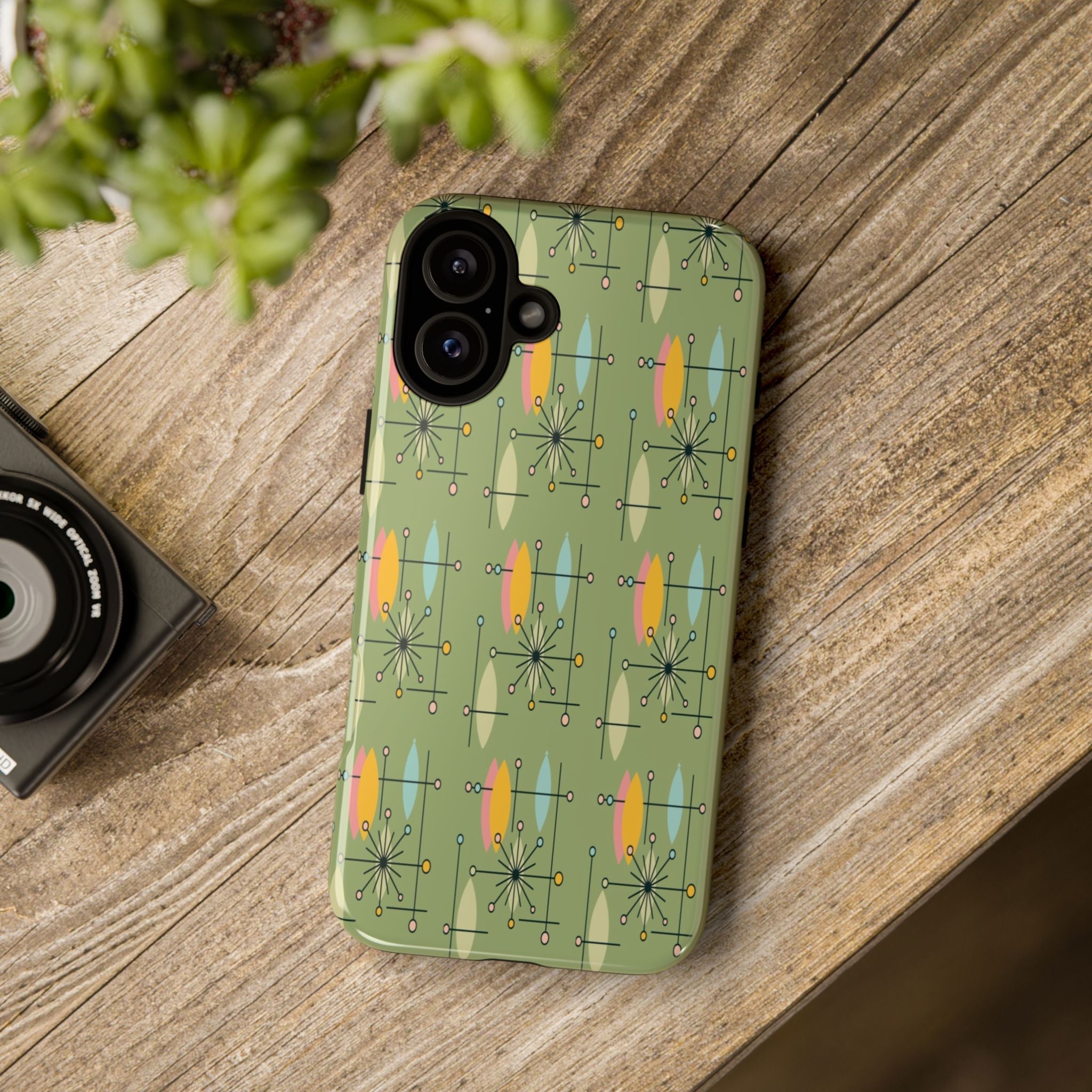 Kate McEnroe New York Sputnik Atomic MCM 50s Starburst iPhone CasePhone Cases55188637430829220064