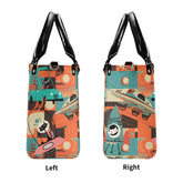Kate McEnroe New York Sputnik Space Age Atomic Cat Handbag, Mid Century Modern Retro Futuristic Satchel, 50s Kitsch Rocket PurseHandbagsWDX3LO5N - 4