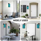 Kate McEnroe New York Starburst Mid Century Modern Wall Sconce, Retro MCM Outdoor Porch Light, 50s Atomic Accent LampOutdoor Wall Lightsv3wfbU5TlT