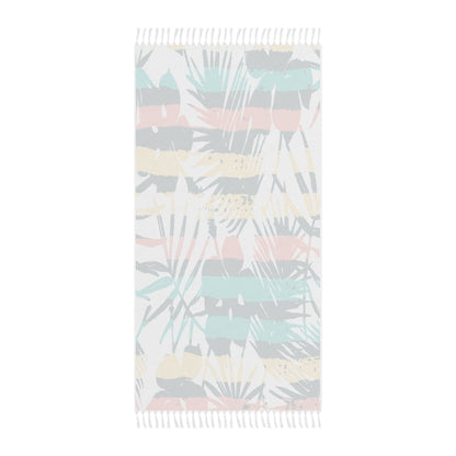 Kate McEnroe New York Summer Palm Leaves Beach Cloth Beach Cloths 38&quot; × 81&quot; / Polyester 95328577556019844075