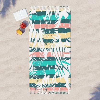 Kate McEnroe New York Summer Palm Leaves Beach ClothBeach Cloths95328577556019844075