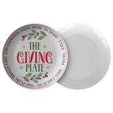 Kate McEnroe New York The Giving Plate, Circle of Giving Holiday, Thanksgiving, Christmas Dinner Pass Along Plate - 125081423PlatesP22 - THE - GVP - 2S