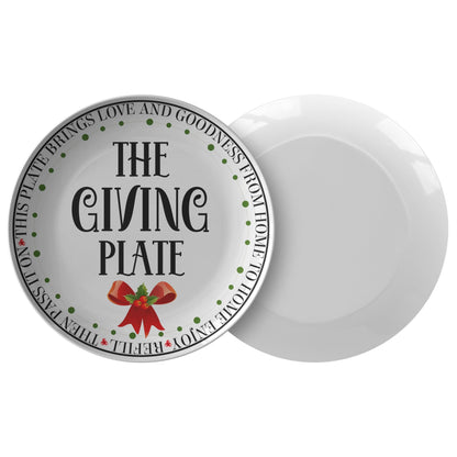 Kate McEnroe New York The Giving Plate, Holiday Circle of Giving, Thanksgiving, Christmas Dinner PlatePlates9820SINGLE