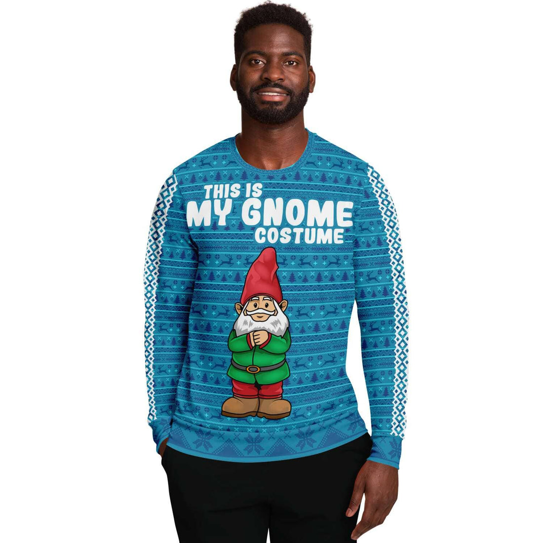 Kate McEnroe New York This is my Gnome Costume Ugly Christmas SweaterSweatshirtSBSWF_D - 1427 - XS