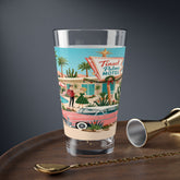 Kate McEnroe New York Tinsel Palms Motel Palm Springs 50s Christmas Mid Century Pint GlassPint Glasses36856450728997495365