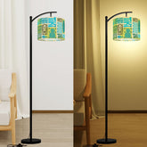 Kate McEnroe New York Tropical Tiki Polynesian Lamp Shade, Retro Mid Century Modern ExoticaLamp ShadesPgfahxTSZo