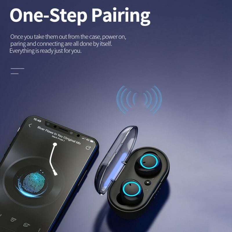 Kate McEnroe New York TWS Wireless Bluetooth 5.0 Earphone Touch Control Headphones