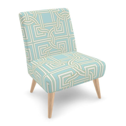 Kate McEnroe New York Versailles Geo Motif Accent Chair Accent Chairs 2340269