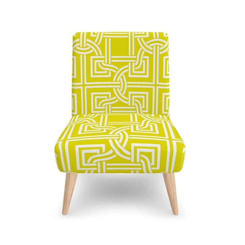 Kate McEnroe New York Versailles Geo Motif Accent Chair Accent Chairs 2340271