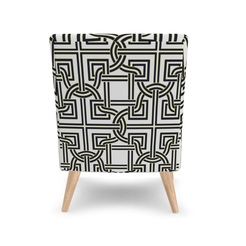 Kate McEnroe New York Versailles Geo Motif Accent ChairAccent Chairs2340140