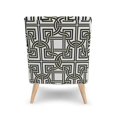 Kate McEnroe New York Versailles Geo Motif Accent ChairAccent Chairs2340140