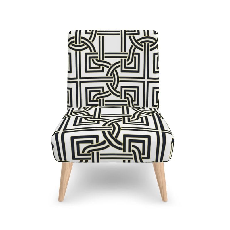 Kate McEnroe New York Versailles Geo Motif Accent ChairAccent Chairs2340140