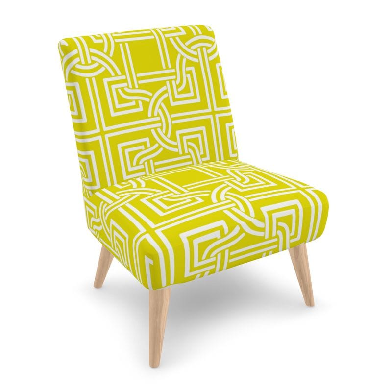 Kate McEnroe New York Versailles Geo Motif Accent ChairAccent Chairs2340271