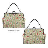 Kate McEnroe New York Vintage 50s Kitsch Christmas Kisslock Bag, Mid Century Retro Holiday PurseCrossbody BagsD3194584