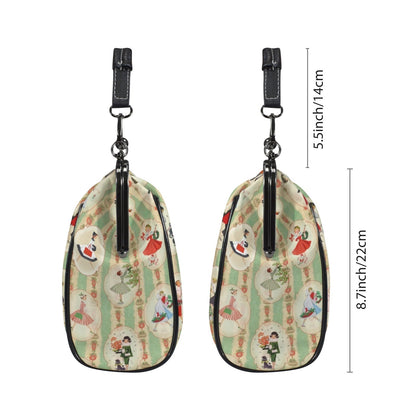Kate McEnroe New York Vintage 50s Kitsch Christmas Kisslock Bag, Mid Century Retro Holiday PurseCrossbody BagsD3194584