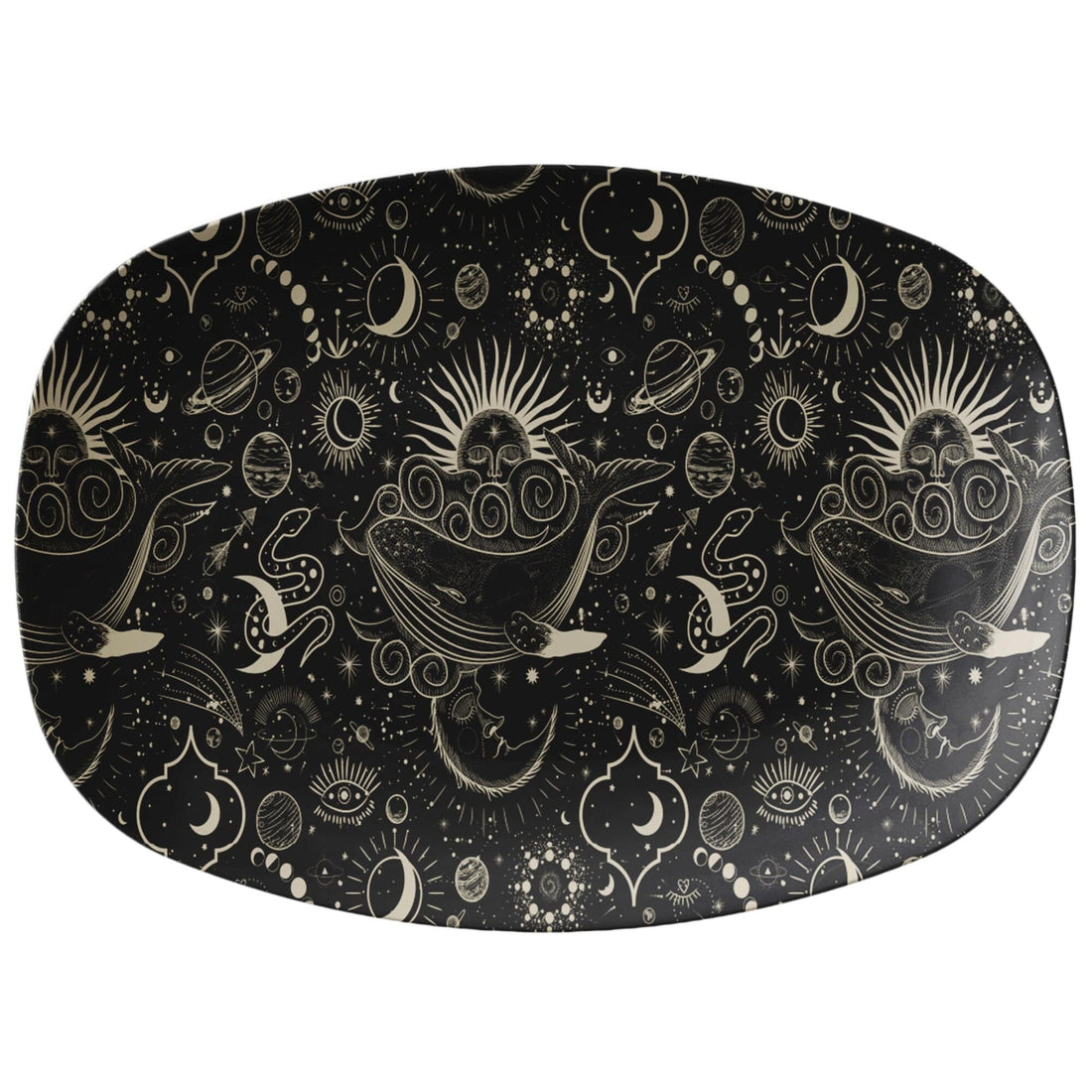 Kate McEnroe New York Vintage Celestial Moon Phases PlatterServing Platters9727