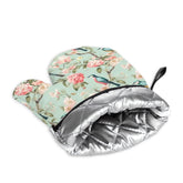 Kate McEnroe New York Vintage Chinoiserie Bird and Peony Mitts and Pot Holders SetOven Mitts & Pot Holder SetqlNQEw7dia