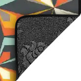 Kate McEnroe New York Vintage Geometric Abstract Floral Non - Slip Stair Tread, Mid Century Modern MatStair TreadsxHq6908qzk