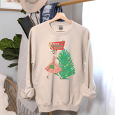 Kate McEnroe New York Vintage Holiday Cheer Sweatshirt, Retro 50s Kitsch Christmas PulloverSweatshirts25729081359694068491