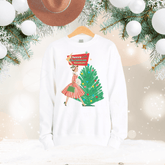 Kate McEnroe New York Vintage Holiday Cheer Sweatshirt, Retro 50s Kitsch Christmas PulloverSweatshirts25729081359694068491