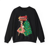 Kate McEnroe New York Vintage Holiday Cheer Sweatshirt, Retro 50s Kitsch Christmas PulloverSweatshirts31328324950144496991