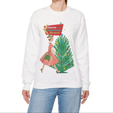 Kate McEnroe New York Vintage Holiday Cheer Sweatshirt, Retro 50s Kitsch Christmas PulloverSweatshirts33817042298769528194