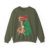 Kate McEnroe New York Vintage Holiday Cheer Sweatshirt, Retro 50s Kitsch Christmas PulloverSweatshirts33817042298769528194