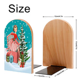 Kate McEnroe New York Vintage Kitsch Christmas Bookends 1950s Holiday Card Art RetroBookendsxE4r1L8Gt2
