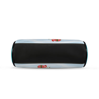 Kate McEnroe New York Vintage Kitsch Christmas Kisslock Purse, Retro Holiday Handbag, Mid Century Modern Winter BagCrossbody BagsD3197071