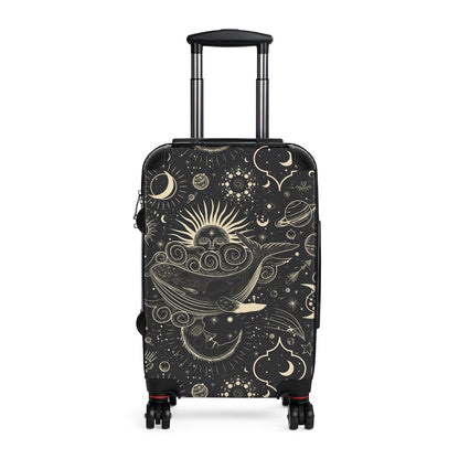Kate McEnroe New York Vintage Moon Phases Luggage Set Suitcases Small / Black 26145543594714133028