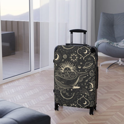 Kate McEnroe New York Vintage Moon Phases Luggage Set Suitcases