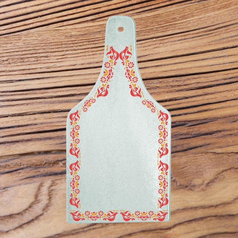 Kate McEnroe New York Vintage Pyrex Friendship Wine Bottle Shape Cutting Board, Mid Century Modern Kitchenware, Pyrex Lover GiftCutting BoardsPTG - WBT - CTB - 2