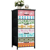 Kate McEnroe New York Vintage Pyrex Medley Floral Mid Century Modern 4 - Drawer DresserDressersDAkN5w2vmK