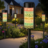 Kate McEnroe New York Vintage Pyrex Solar Garden Light, Mid Century Mod Outdoor Yard Pathway LanternSolar Garden Stake LightscswZzlrIQp