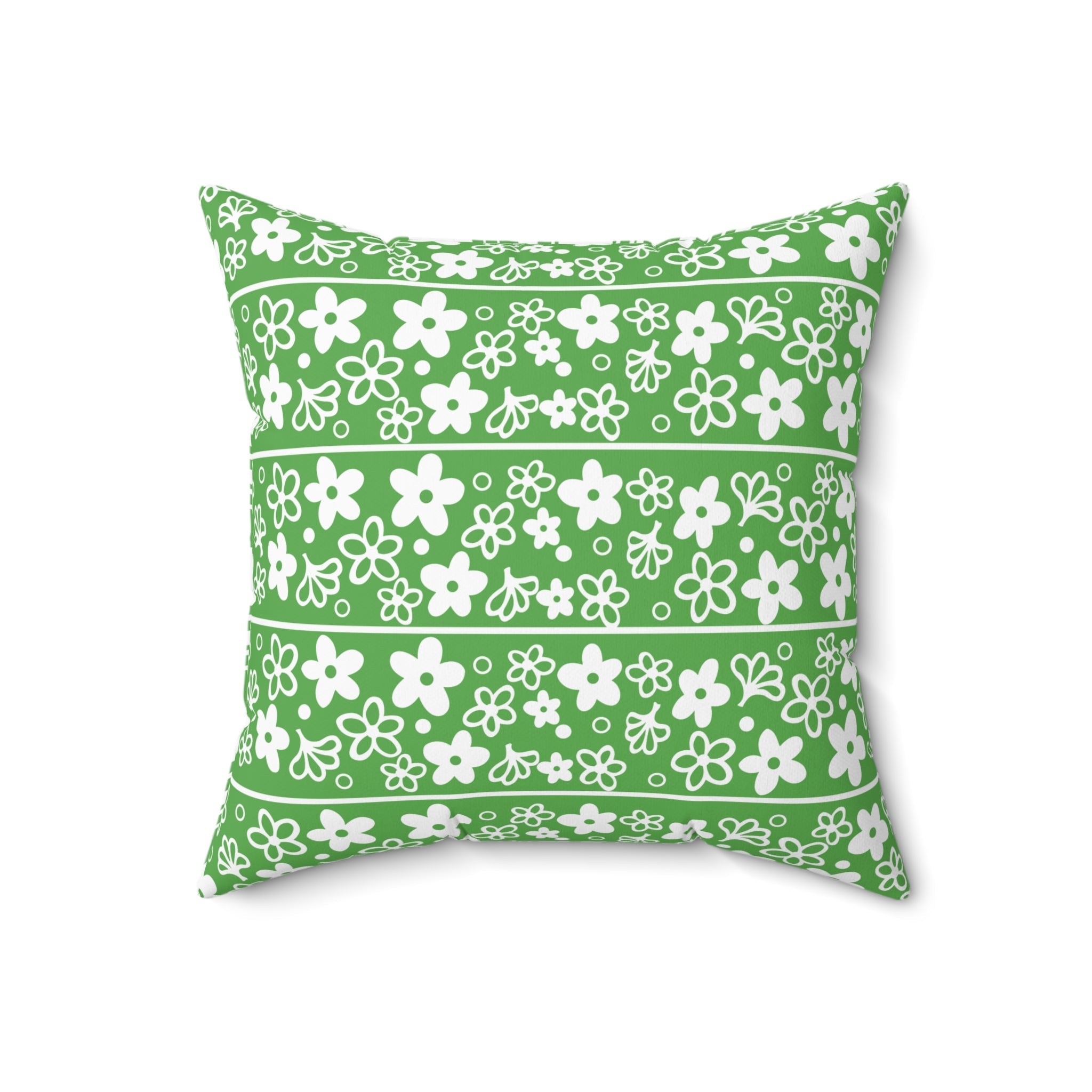 Kate McEnroe New York Vintage Pyrex Spring Blossom Pillow, 70s Crazy Daisy Designed Mid Century Modern Floral CushionThrow Pillows27093798394068995780