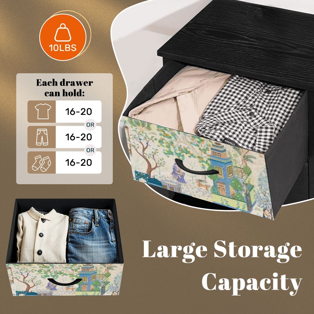 Kate McEnroe New York Vintage Toile De Jouy Blue Green Chinoiserie Floral Asian 4 Drawer DresserDressers9HK8Xjys3o