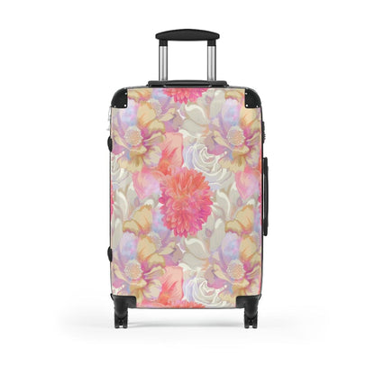 Kate McEnroe New York Watercolor Pastel Flowers Luggage Set Suitcases Medium / Black 11349751979783589127