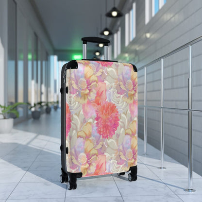 Kate McEnroe New York Watercolor Pastel Flowers Luggage SetSuitcases11349751979783589127