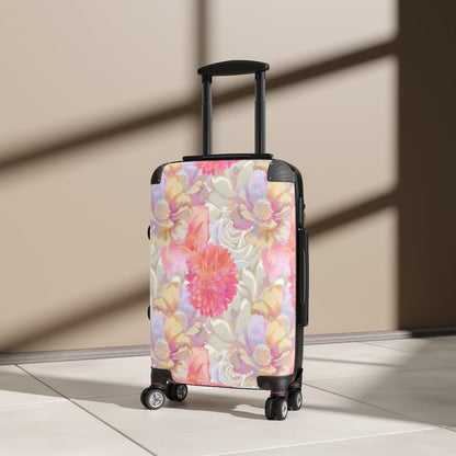 Kate McEnroe New York Watercolor Pastel Flowers Luggage SetSuitcases22644234801664985958