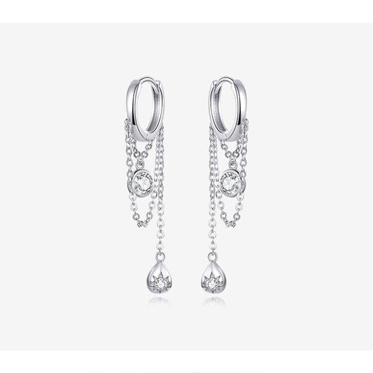 Kate McEnroe New York Waterdrop Sterling Silver Earrings Earrings <none>
