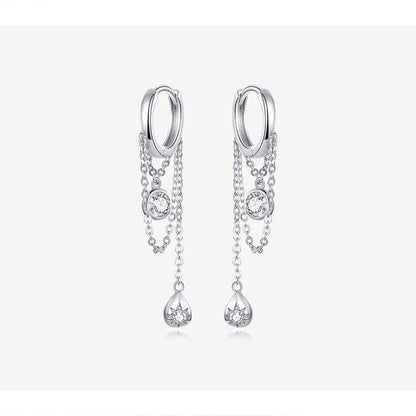 Kate McEnroe New York Waterdrop Sterling Silver Earrings Earrings &lt;none&gt;