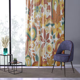 Kate McEnroe New York Window Curtains in 70s Groovy Hippie Retro Floral PrintWindow CurtainsCurtainBlackout - 50x84 - SinglePanel - 20220801014903449