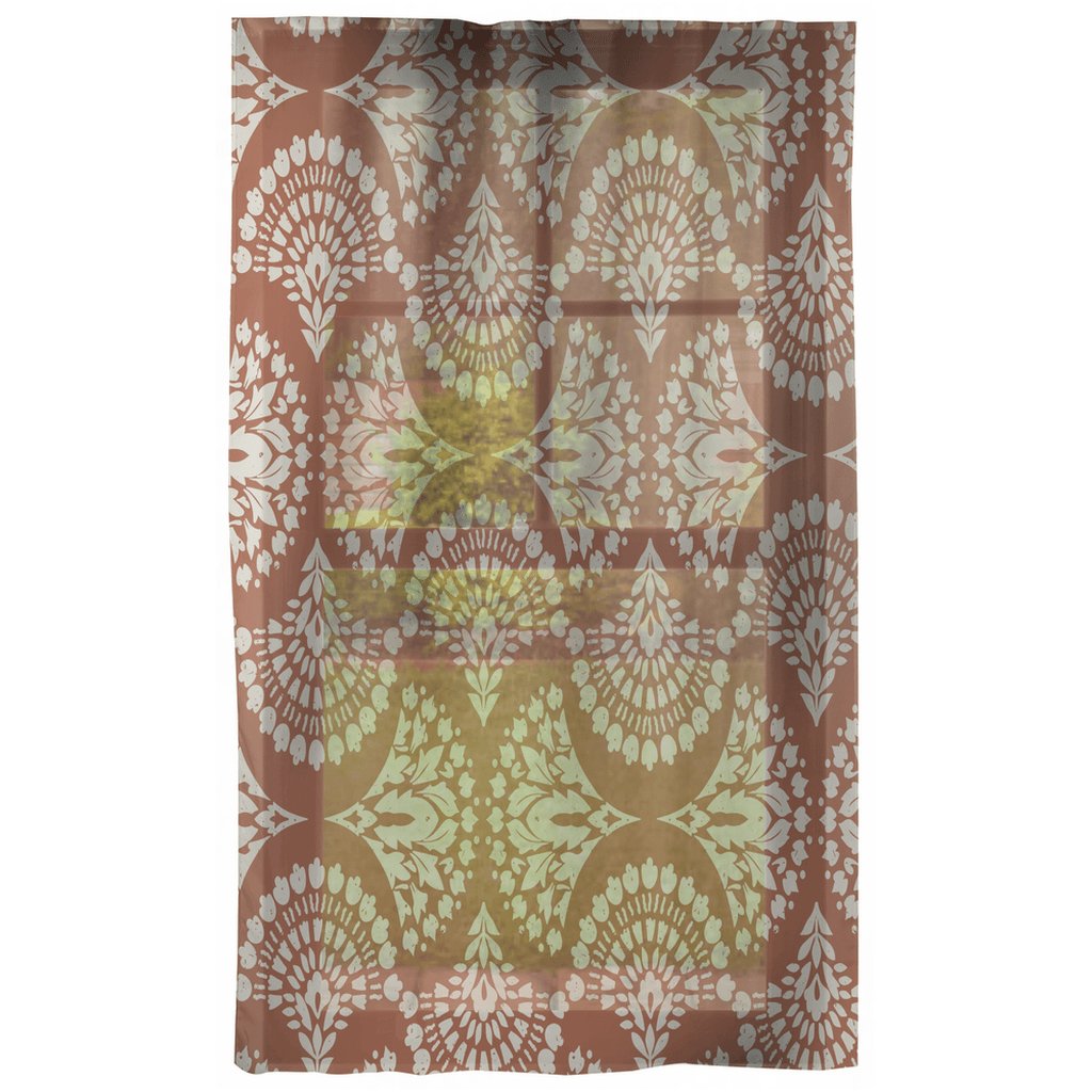 Kate McEnroe New York Window Curtains in Elegant Bohemian DamaskWindow CurtainsCurtainSheer - 50x84 - DoublePanel - 20220727181251492