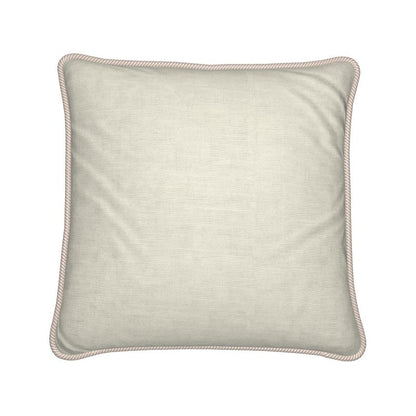 Kate McEnroe New York Yuga Tsuru Crane and Peony Silk Linen PillowSilk Pillows2336716