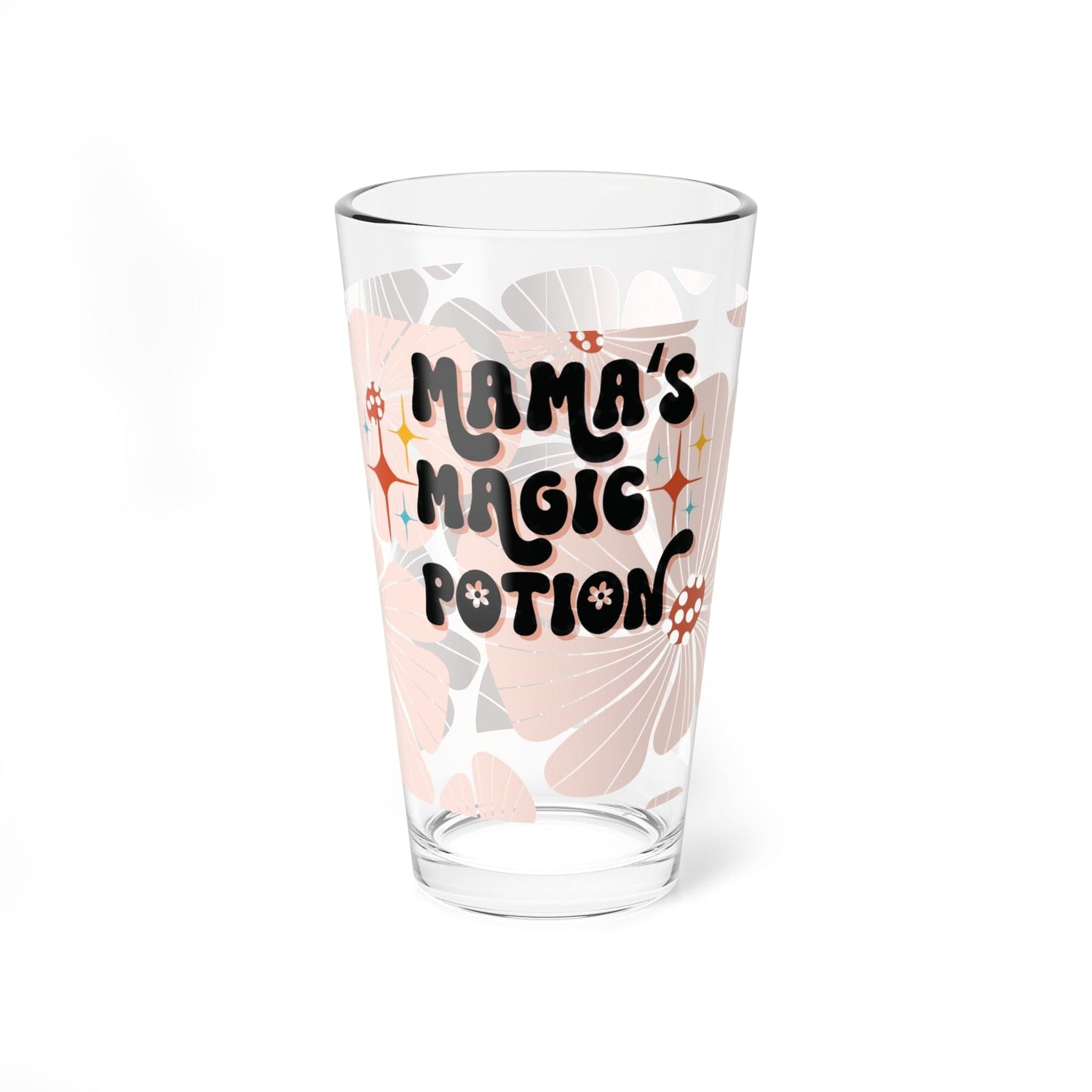 Printify Personalized Retro Barware, Custom Magic Potion Mixing, Shaker, Drinking, Cocktail Glass, Mothers Day Gift, Choose Your Loved One&