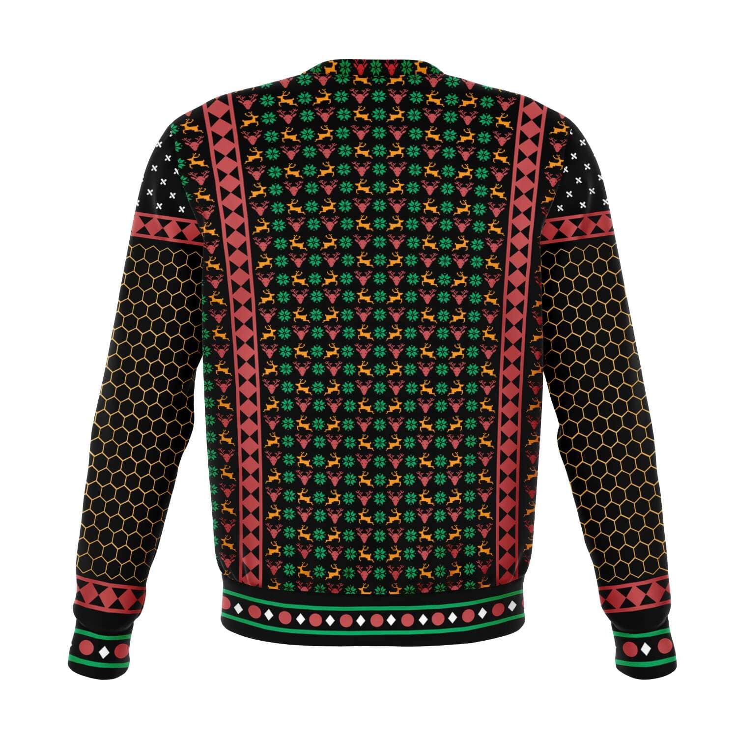 SUBLIMINATOR Bee Merry Ugly Christmas Sweaters Sweatshirt