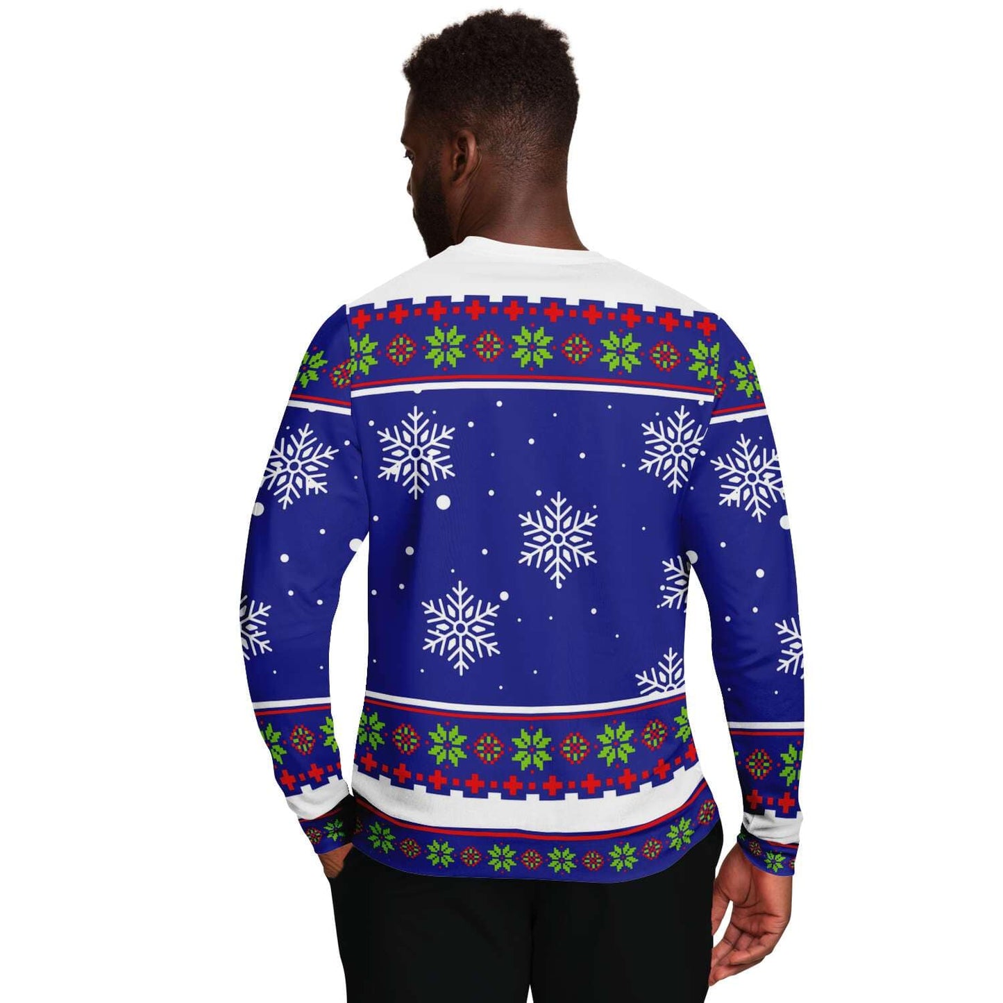 SUBLIMINATOR Bite me Ugly Christmas Sweaters Sweatshirt