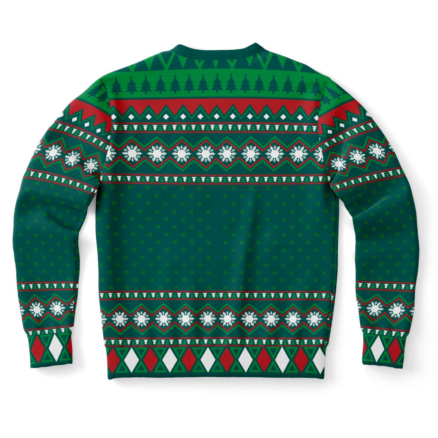 SUBLIMINATOR Bowling Ugly Christmas Sweaters Sweatshirt
