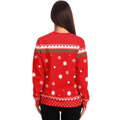 SUBLIMINATOR Dear Santa Just leave Your Credit Card Ugly Christmas Sweater Sweatshirt